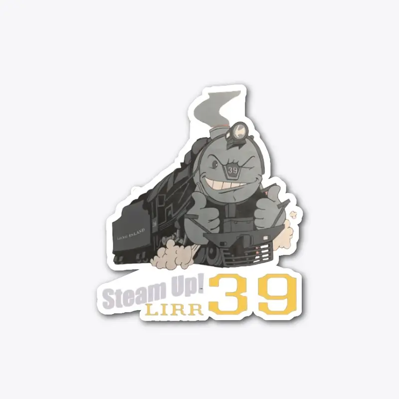 Steam Up 39 Sticker